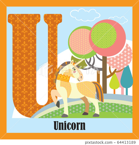 Animal alphabet U 64413189