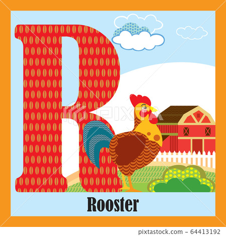 Animal alphabet R 64413192