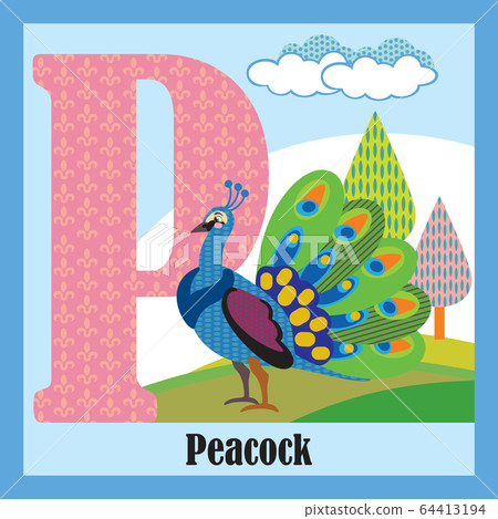 Animal alphabet P 64413194