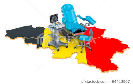 Gynecology and Obstetrics in Belgium concept 64413967