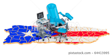 Gynecology and Obstetrics in Puerto Rico concept 64413995