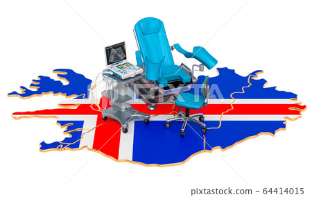 Gynecology and Obstetrics in Iceland concept 64414015