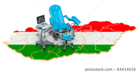 Gynecology and Obstetrics in Hungary concept 64414016