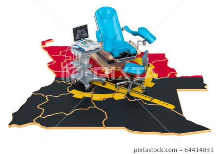 Gynecology and Obstetrics in Angola concept Gynecology and Obstetrics in Angola concept 64414031