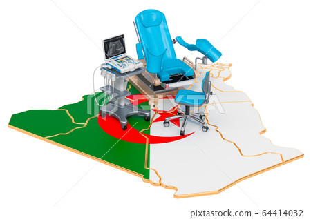 Gynecology and Obstetrics in Algeria concept Gynecology and Obstetrics in Algeria concept 64414032