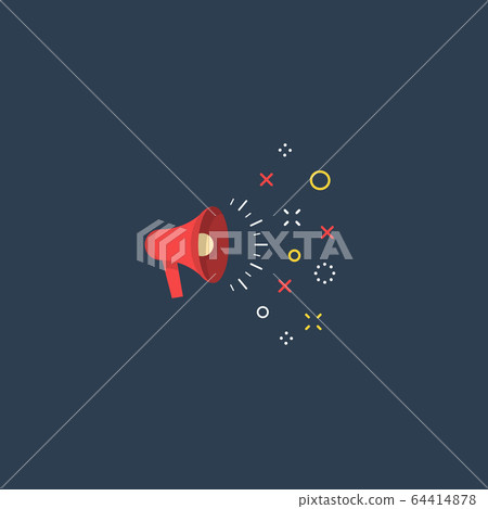 Public relation and speaking icon and logo Public relation and speaking icon and logo 64414878