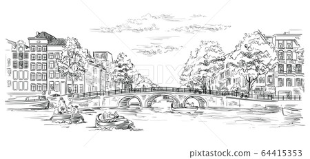 Vector hand drawing Holland 10 64415353