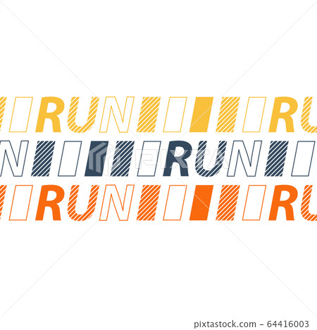 Sport theme dinamic pattern Sport theme dinamic pattern 64416003