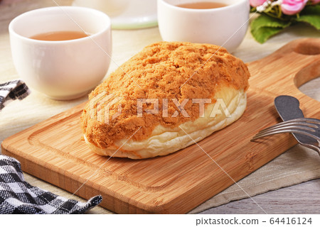 Pork floss bread Pork floss bread 64416124