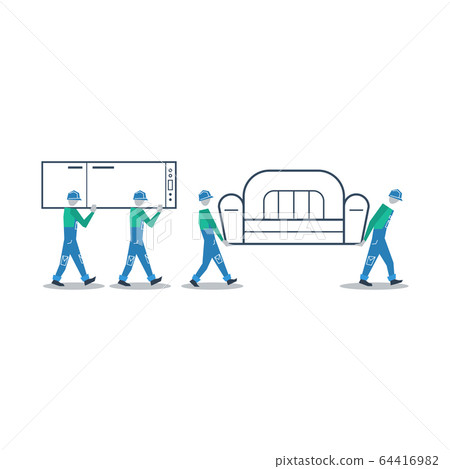 Delivery porters and loaders 64416982