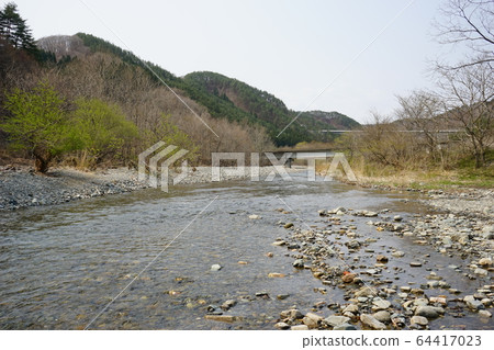 三陸鐵路里亞斯線，千町河 64417023