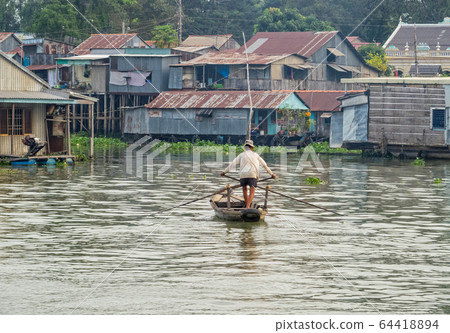 Crossing the Bassac River - Chau Doc 64418894