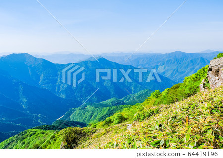 從蒲mega看的四國山脈 從蒲mega看的四國山脈 64419196