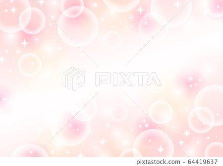 Girl manga style glitter background Girl manga style glitter background 64419637