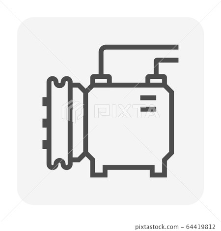 air compressor icon 64419812