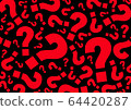 Red question mark 64420287