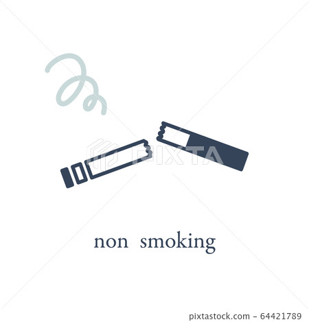 No smoking icon illustration No smoking icon illustration 64421789