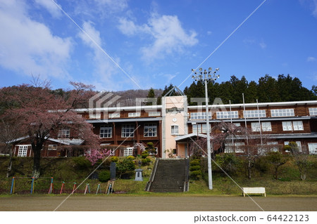 Nishoishi Elementary School where Morio Kadidare blooms 64422123