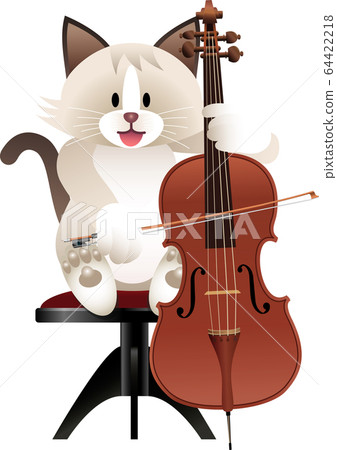 貓和大提琴 64422218