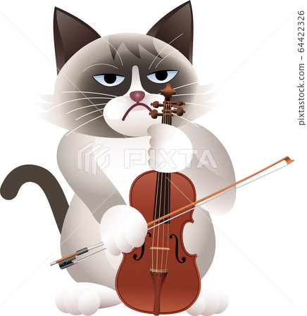 貓和小提琴 64422326