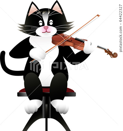 貓和小提琴 64422327