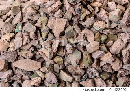 Crushed stone abstract textured background Crushed stone abstract textured background 64422992
