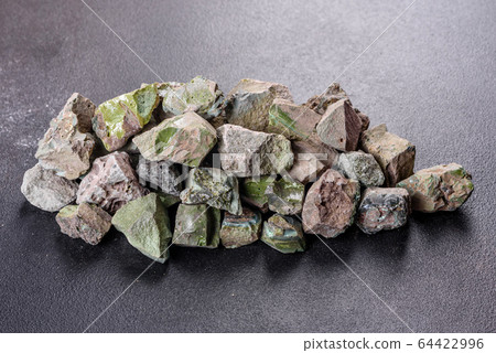 Crushed stone abstract textured background 64422996