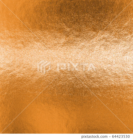 Copper foil metallic wrapping paper shiny texture background for wall paper decoration element Copper foil metallic wrapping paper shiny texture background for wall paper decoration element 64423530