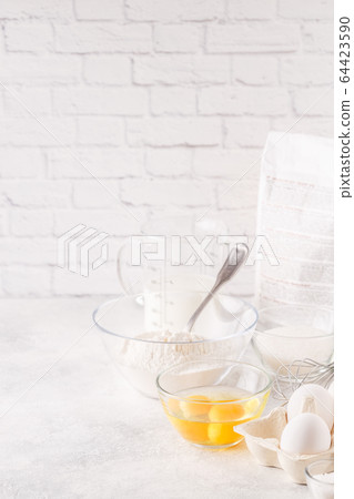 Bakery products -flour, eggs, milk. Bakery products -flour, eggs, milk. 64423590