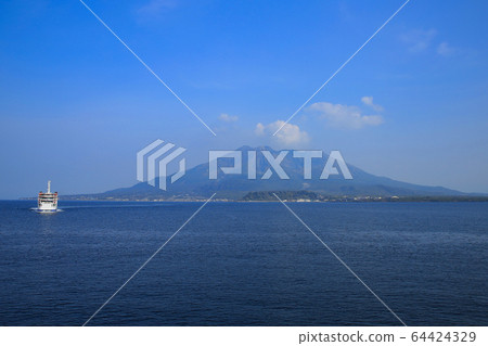 晉江灣和櫻島 晉江灣和櫻島 64424329