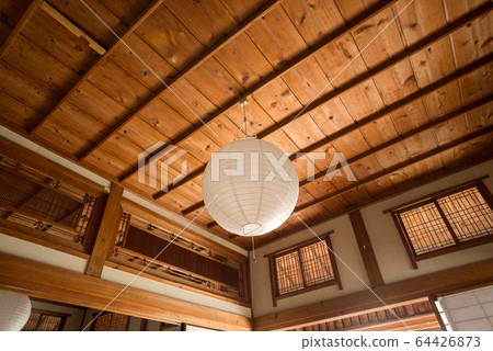 Lighting of old folk house, crossing and ceiling 64426873