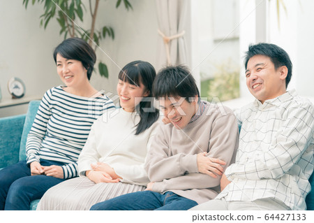 family, closeness, grinning 64427133