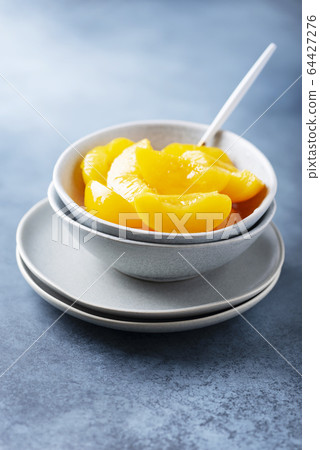 Sweet canned peaches Sweet canned peaches 64427276