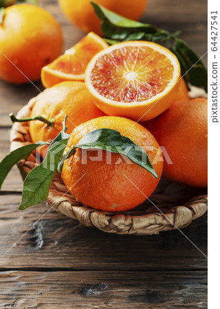 Sweet red oranges of Sicily Sweet red oranges of Sicily 64427541