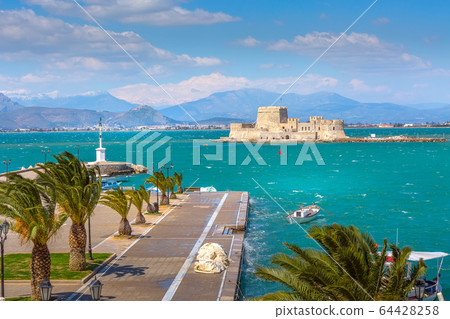 Bourtzi fortress, Nafplio, Greece 64428258