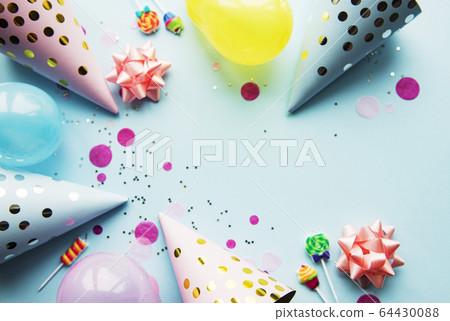 Happy birthday or party background 64430088