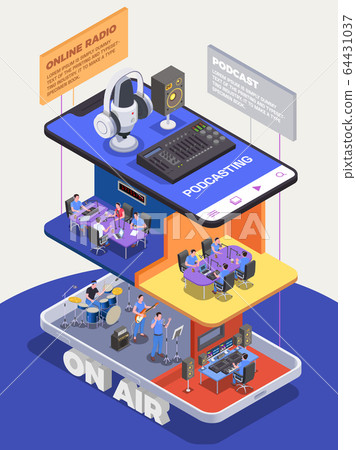 Radio Studio Concept 64431037