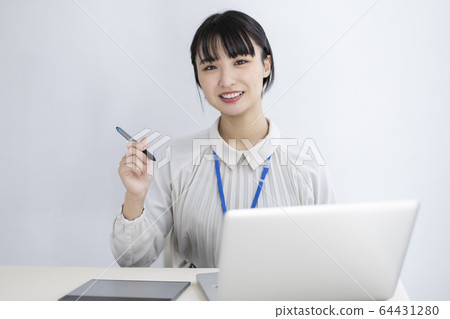 筆標籤女 筆標籤女 64431280