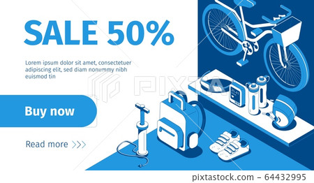 Bike Shop Banner 64432995