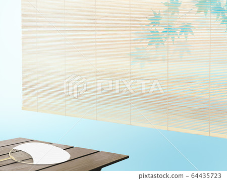 Background-Japanese Summer-Image 64435723