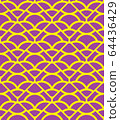 Seamless Damask Pattern 64436429