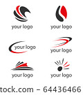Set of logos 64436466