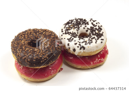 American donuts with donuts glaze American donuts with donuts glaze 64437314