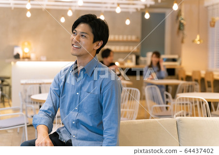 Male businessman T-shirt Male businessman T-shirt 64437402