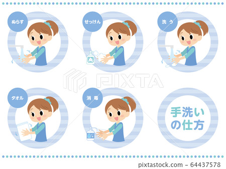 Women's hand-washing set 64437578