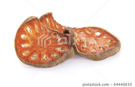 Dry Bael Fruit tea (Aegle marmelos) isolated on 64440810