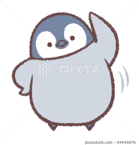 Gymnastics penguin chick Gymnastics penguin chick 64440876