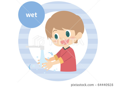 Hand washing for boys 64440928