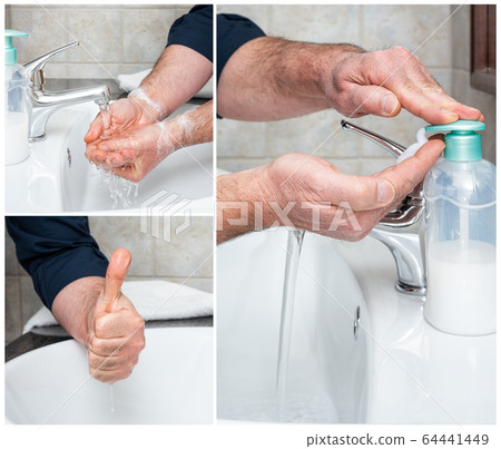 With handwashing, you can prevent infection with With handwashing, you can prevent infection with 64441449