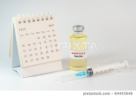 Sars-Cov-2 Coronavirus vaccine and Calendar of April 2020 Sars-Cov-2 Coronavirus vaccine and Calendar of April 2020 64443646